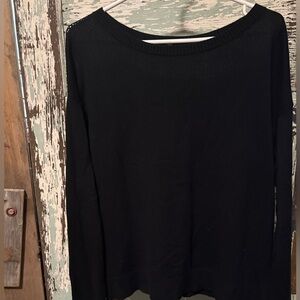Lululemon Vintage Black Long Sleeve Sweater